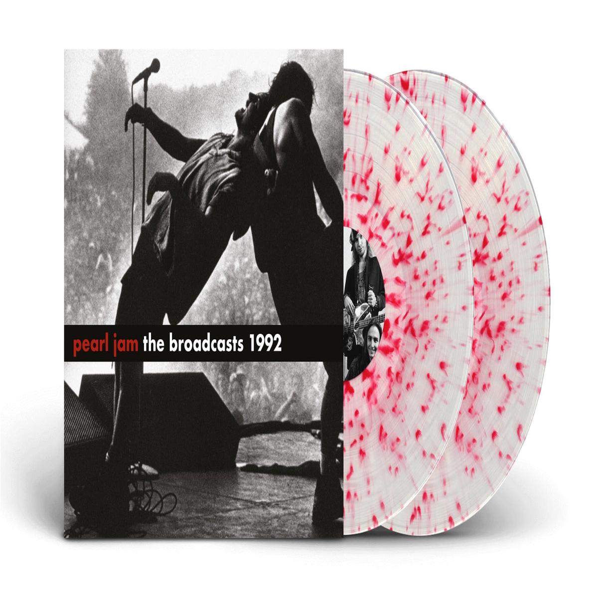 1992 BROADCASTS (CLEAR/RED SPLATTER VINYL) | Mint (M) Mint (M) – – ALT/INDIE *UNOFFICIAL COLOR*