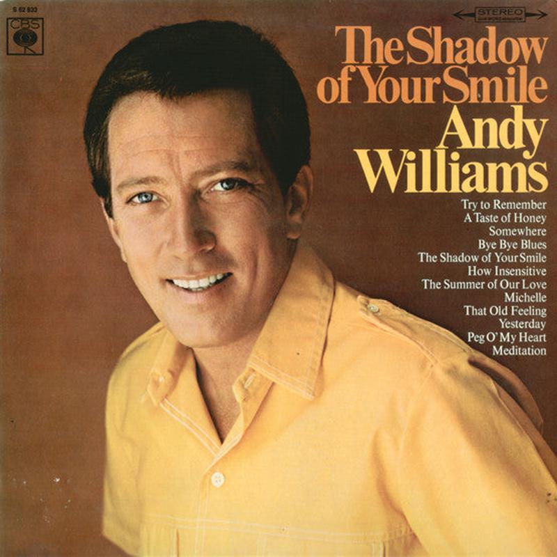 Andy Williams The Shadow Of Your Smile – Vinyl