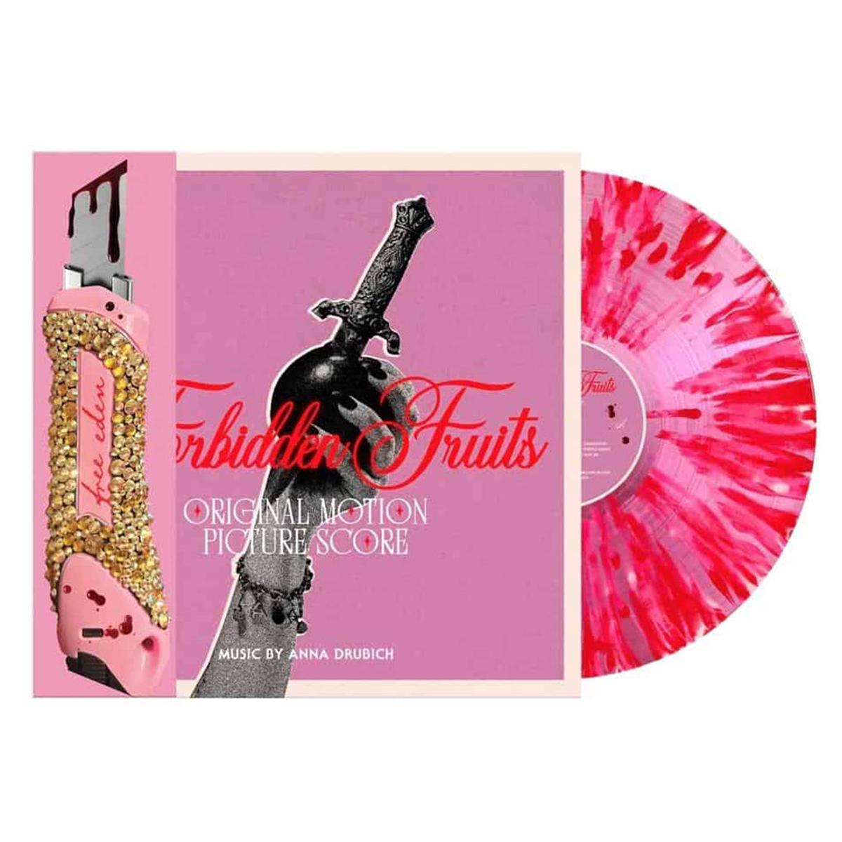 ANNA DRUBICH – Forbidden Fruits (Original Score) [w/ Scented Gatefold Sleeve, Poster & Sticker Sheet] – LP – Cherry Coloured Vinyl [JUN 12]