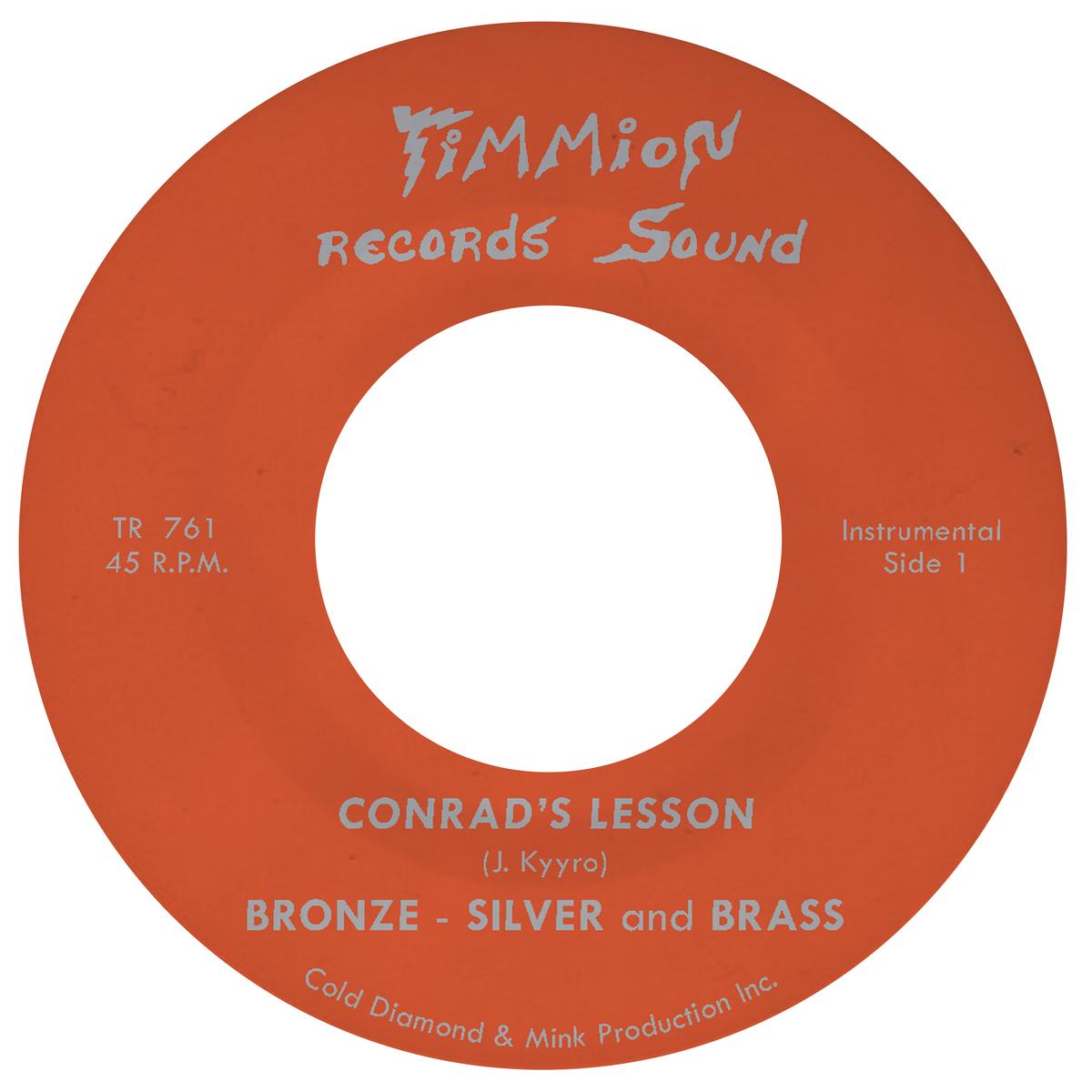 Bronze, Silver & Brass “Conrad’s Lesson”
