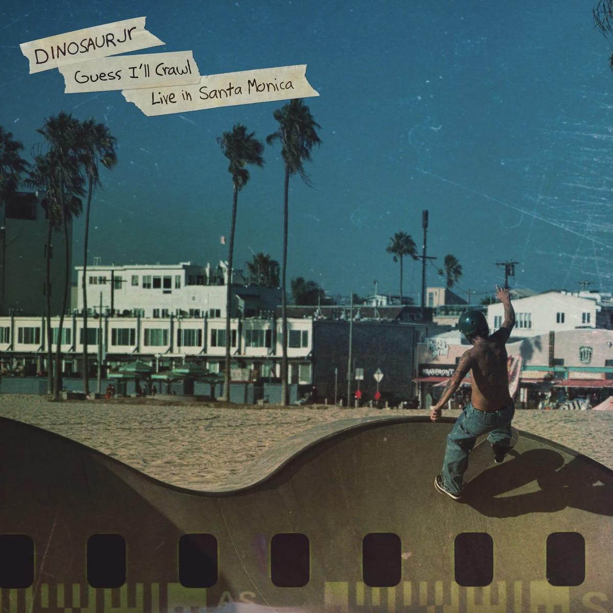 DINOSAUR JR-GUESS I LL CRAWL LIVE IN SANTA MONICA WHITE VINYL `LP *NEW*