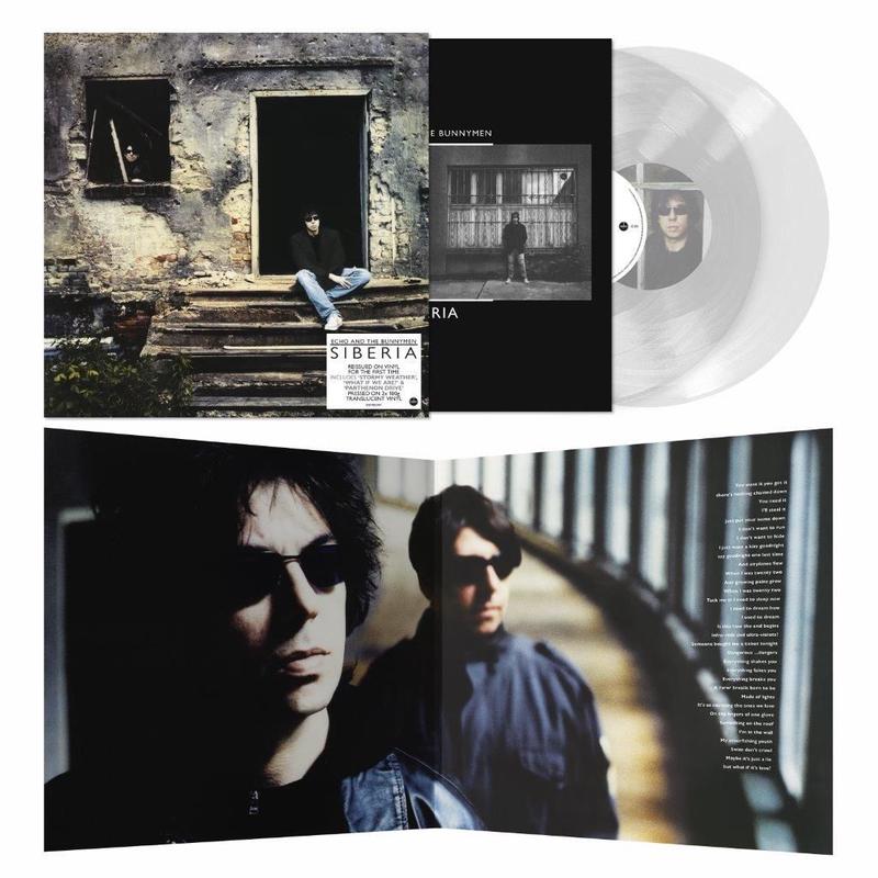ECHO AND THE BUNNYMEN – Siberia (2021 Deluxe Reissue) – 2LP – 180g Translucent Clear Vinyl