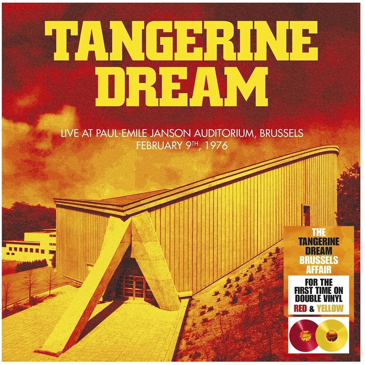 Pre-Order: Tangerine Dream – Brussels 1976 – Red/Yellow