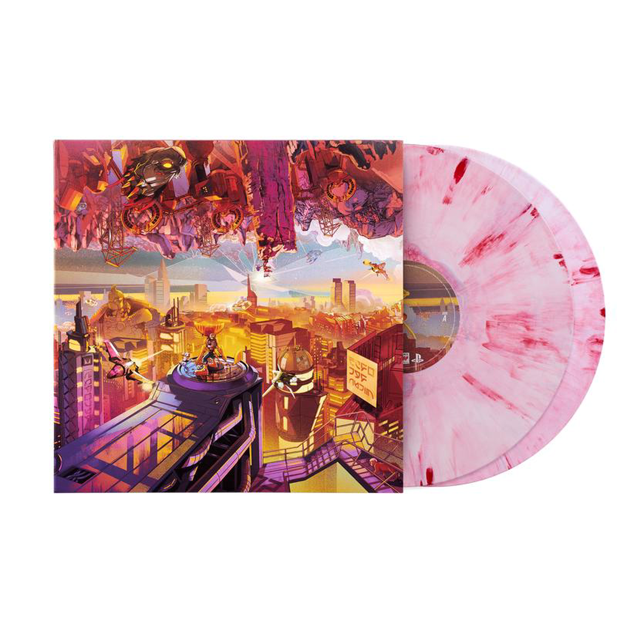 Ratchet 038 Clank Rift Apart (Original Soundtrack) 8211 Mark Mothersbaugh and Wataru Hokoyama (2xLP Vinyl Record 8211 Pink Variant)