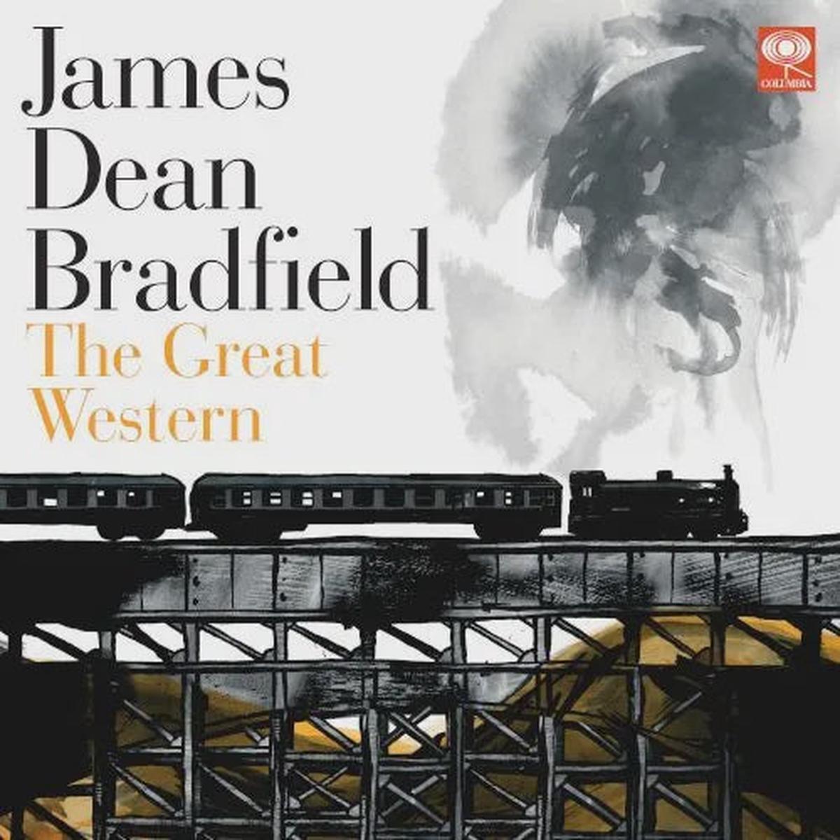 BRADFIELD JAMES DEAN-THE GREAT WESTERN ORANGE MARBLED VINYL LP *NEWW*