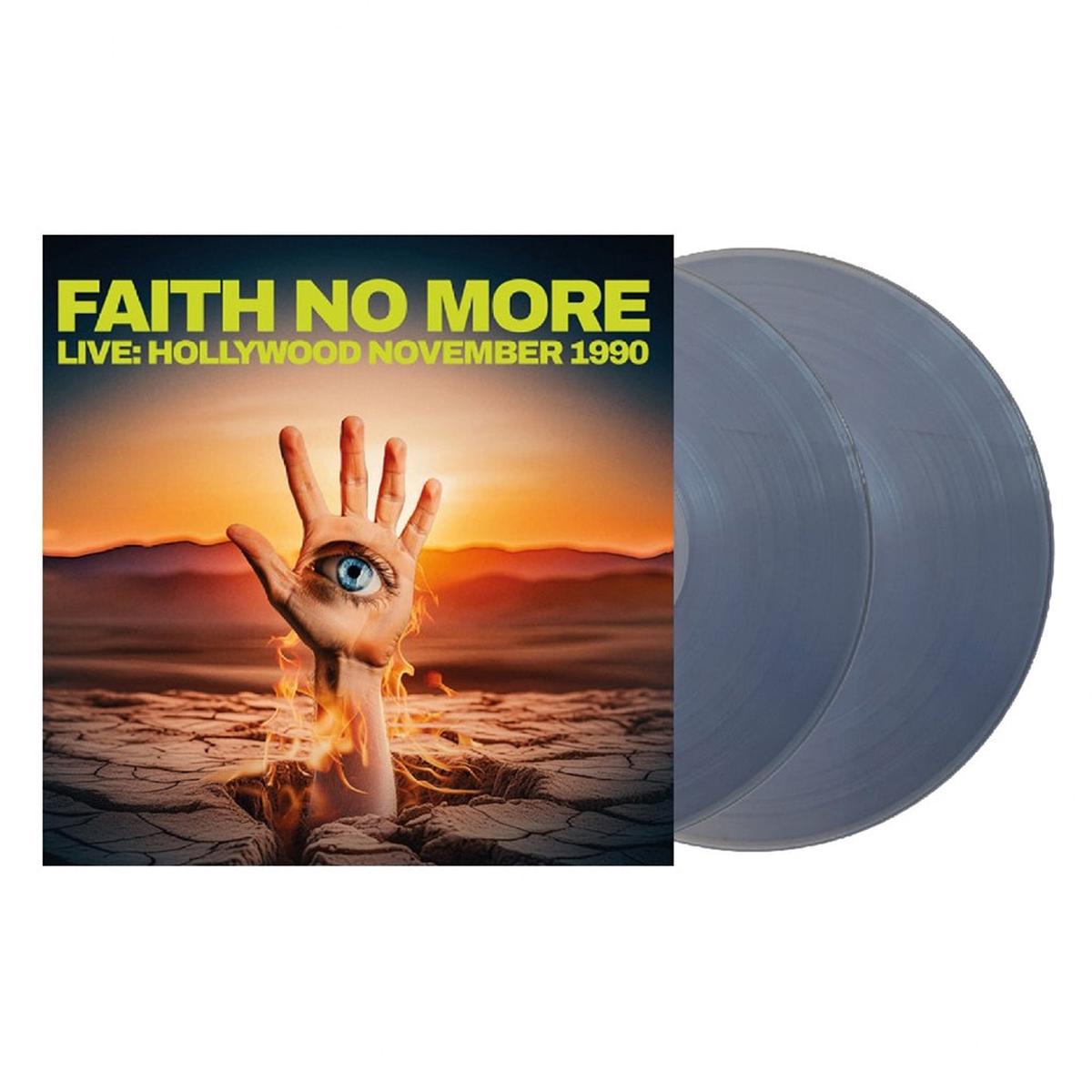 FAITH NO MORE – Live Hollywood November 1990 – 2LP – Clear Vinyl