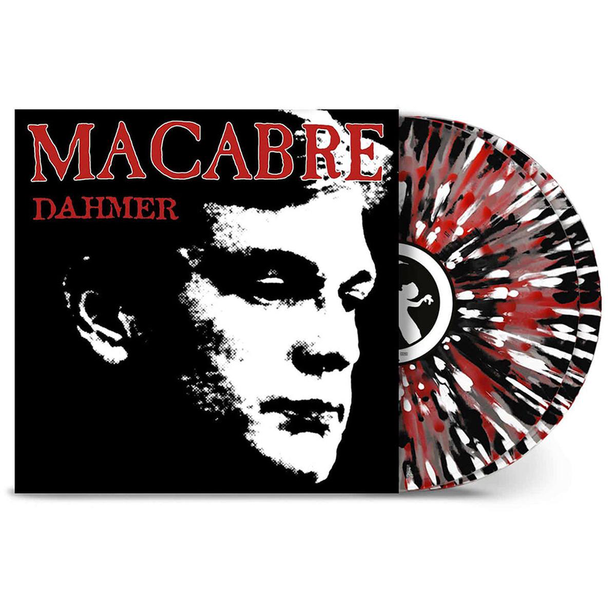 MACABRE 8211 Dahmer (25th Anniversary Edition) 8211 2LP 8211 Clear w Black Red 038 White Splatter Vinyl MAY 16