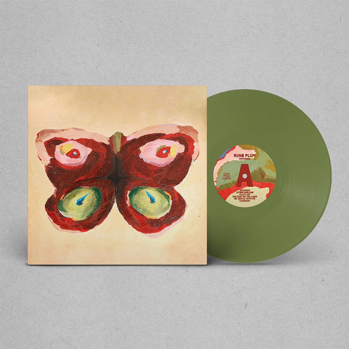 RUNO PLUM – patching – LP – ‘Olive Green’ Colour Vinyl [NOV 14]