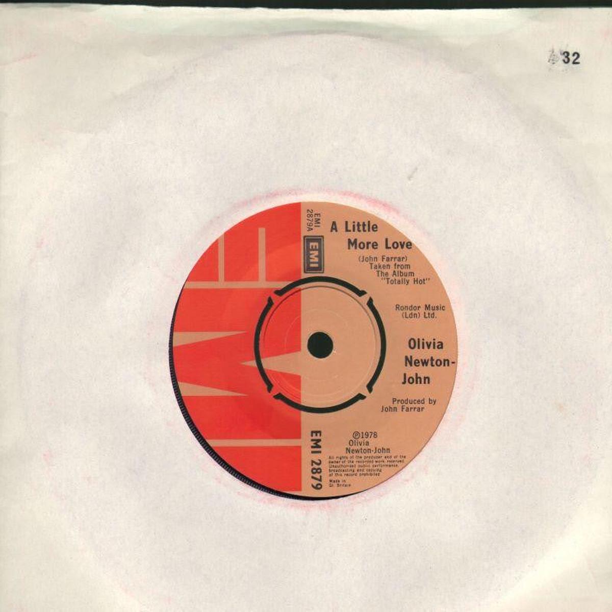 A Little More Love-7  Vinyl-Ex/Ex