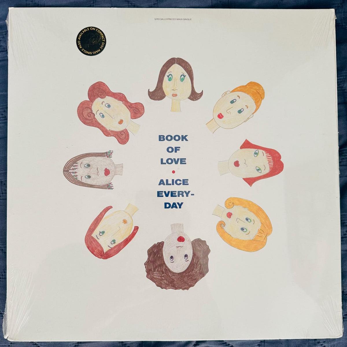 Book Of Love – Alice Everyday 12″ single LP Vinyl – NEW