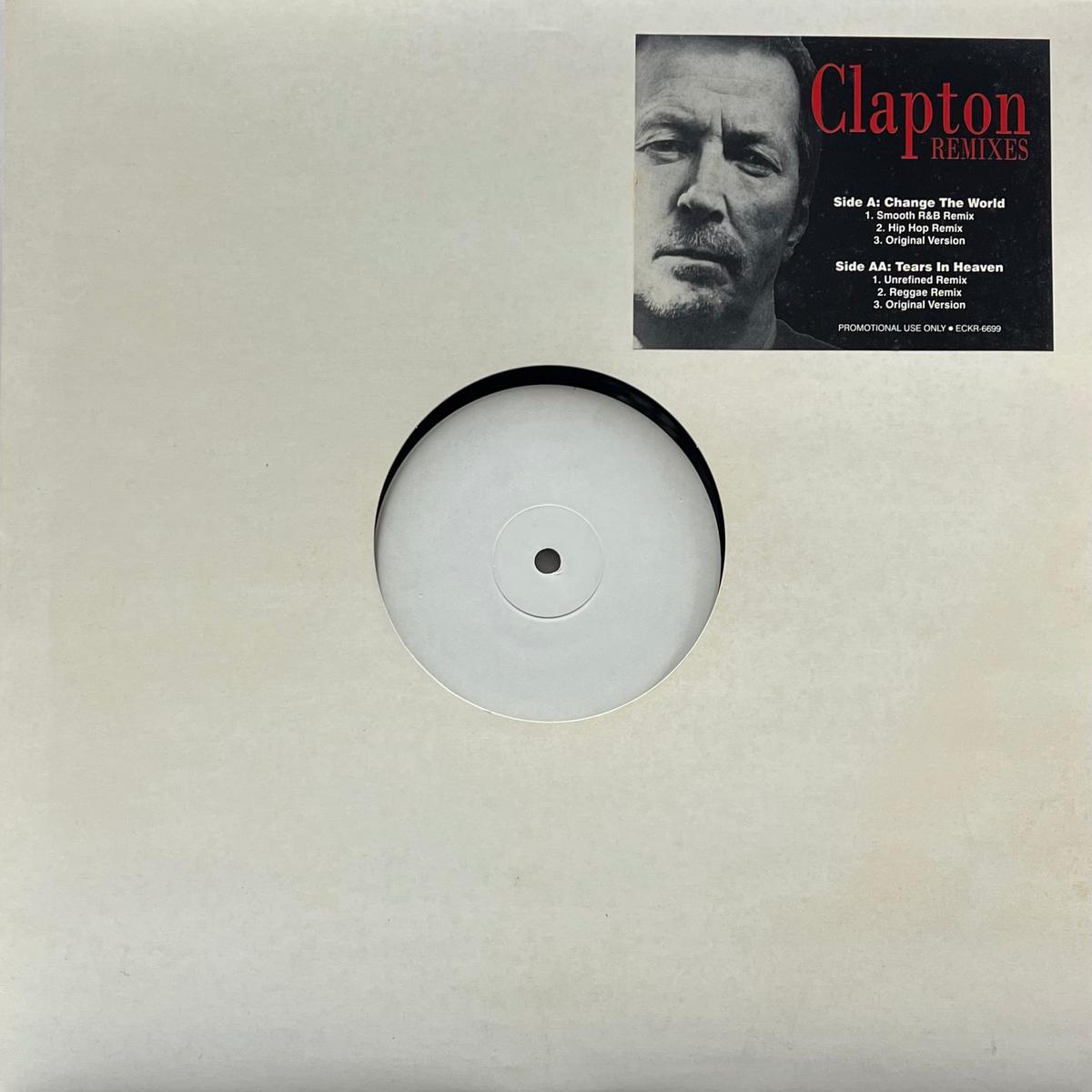ERIC CLAPTON / Remixes (inc. Change The World) (ECKR-6699, 12inch)