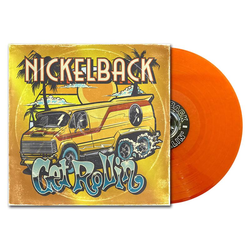 NICKELBACK – Get Rollin – LP – Orange Vinyl