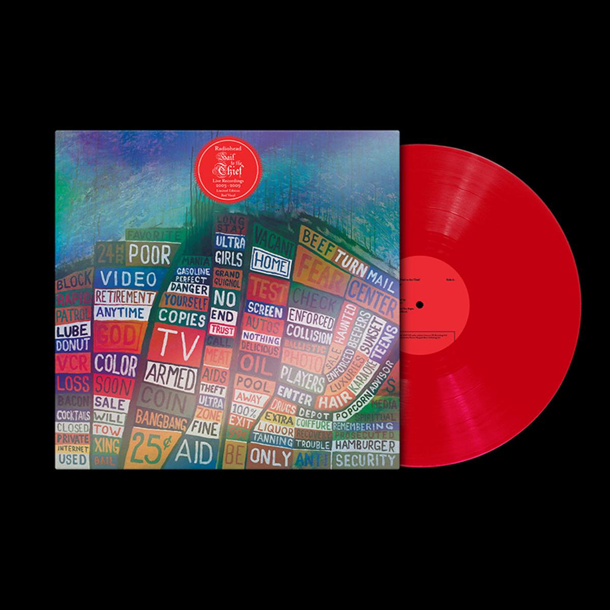 RADIOHEAD – Hail To The Thief (Live Recordings 2003-2009) – LP – Red Vinyl