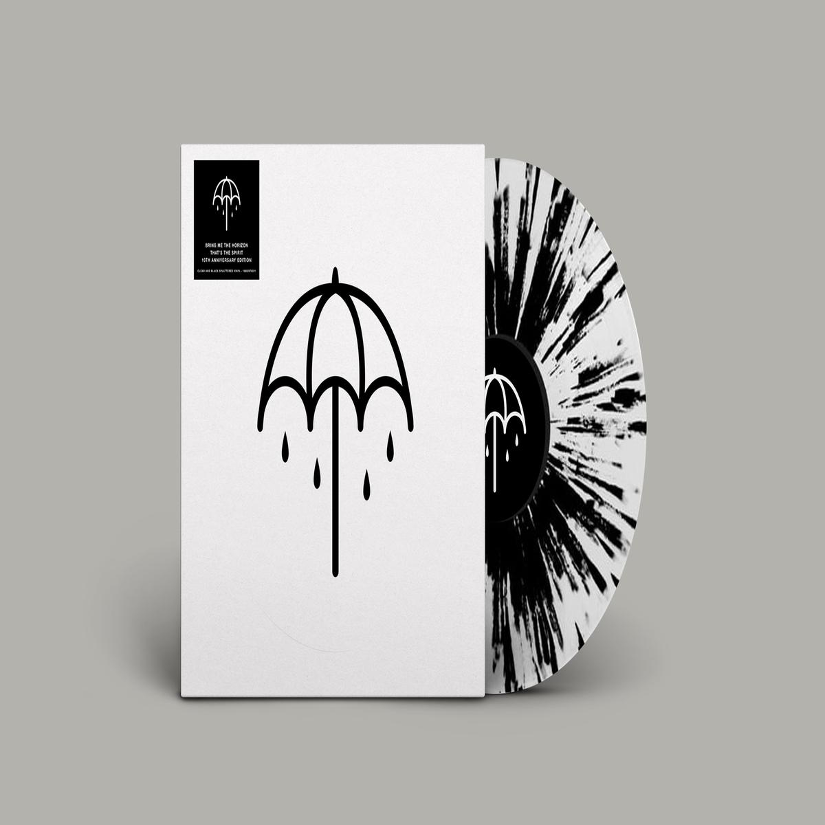 That’s The Spirit (10th Anniversary Clear and Black Splattered Edition) – Bring Me The Horizon [Colour Vinyl]