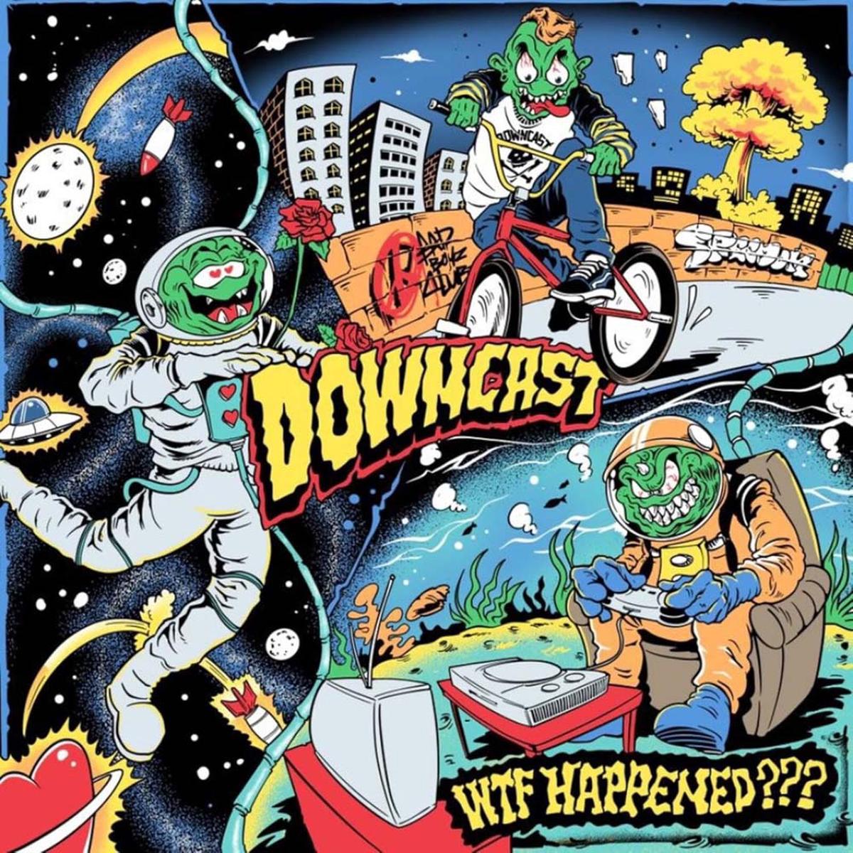 Downcast Wtf Happened? Vinyl LP Yellow Colour 2024 – Default Title