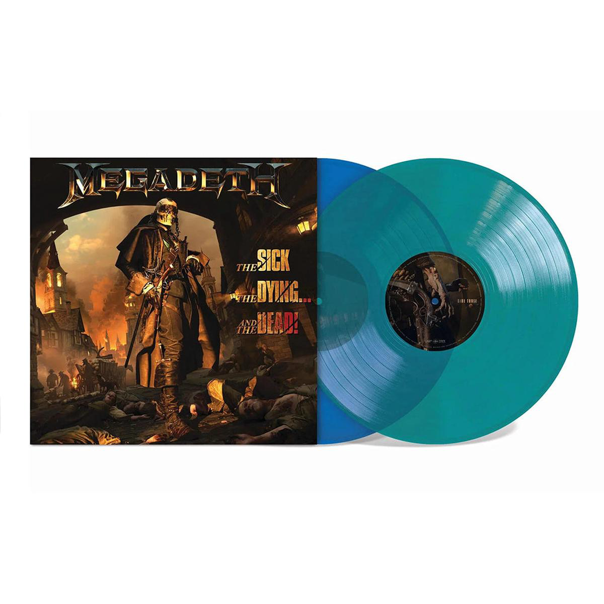 MEGADETH 8211 The Sick The Dying8230And The Dead (National Album Day 2025) 8211 2LP 8211 Blue Opaque 038 Green Translucent Vinyl OCT 18