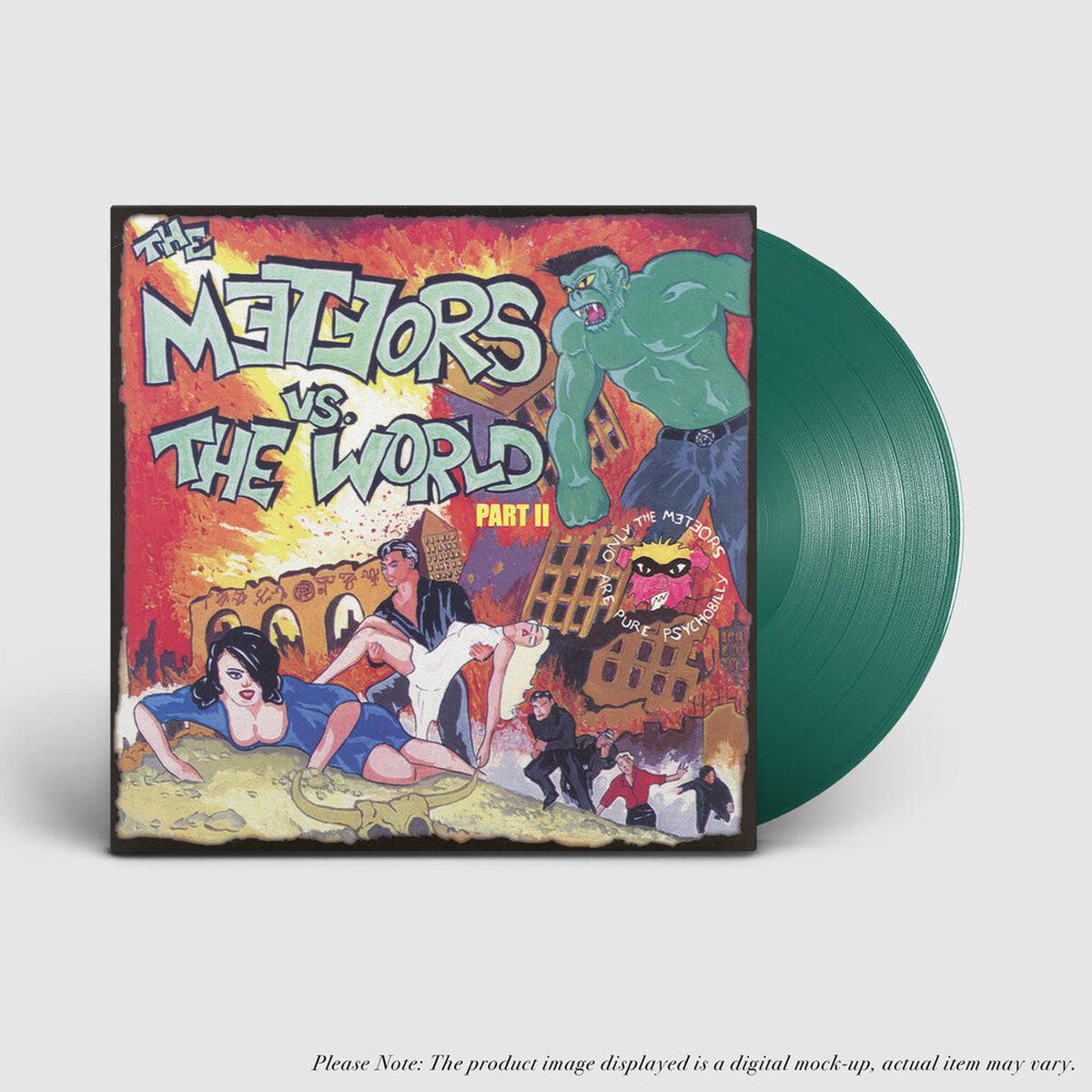 Meteors – Meteors Vs The World Part Ii [Clear Vinyl] (Grn) [Limited Edition]