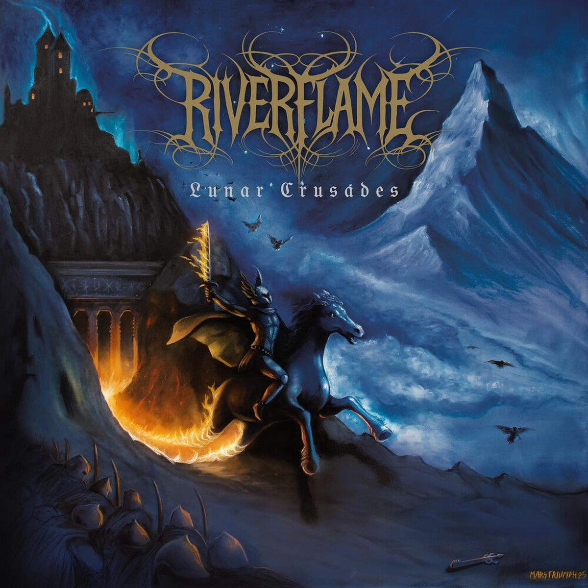 Pre-Order: Riverflame – Lunar Crusades [Colored Vinyl] [Limited Edition] (Org) (Ylw)