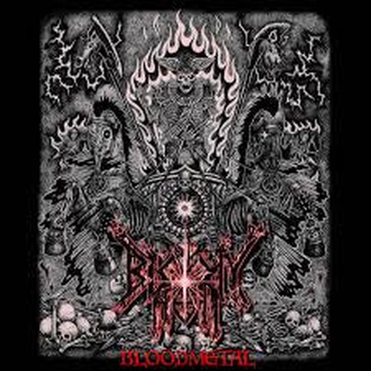BLOODY HELL-BLOOD METAL RED VINYL LP *NEW*