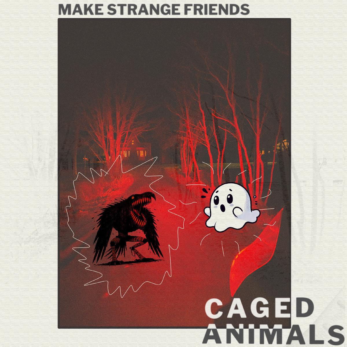 Caged Animals Make Strange Friends (Translucent Ruby Vinyl) – Default Title