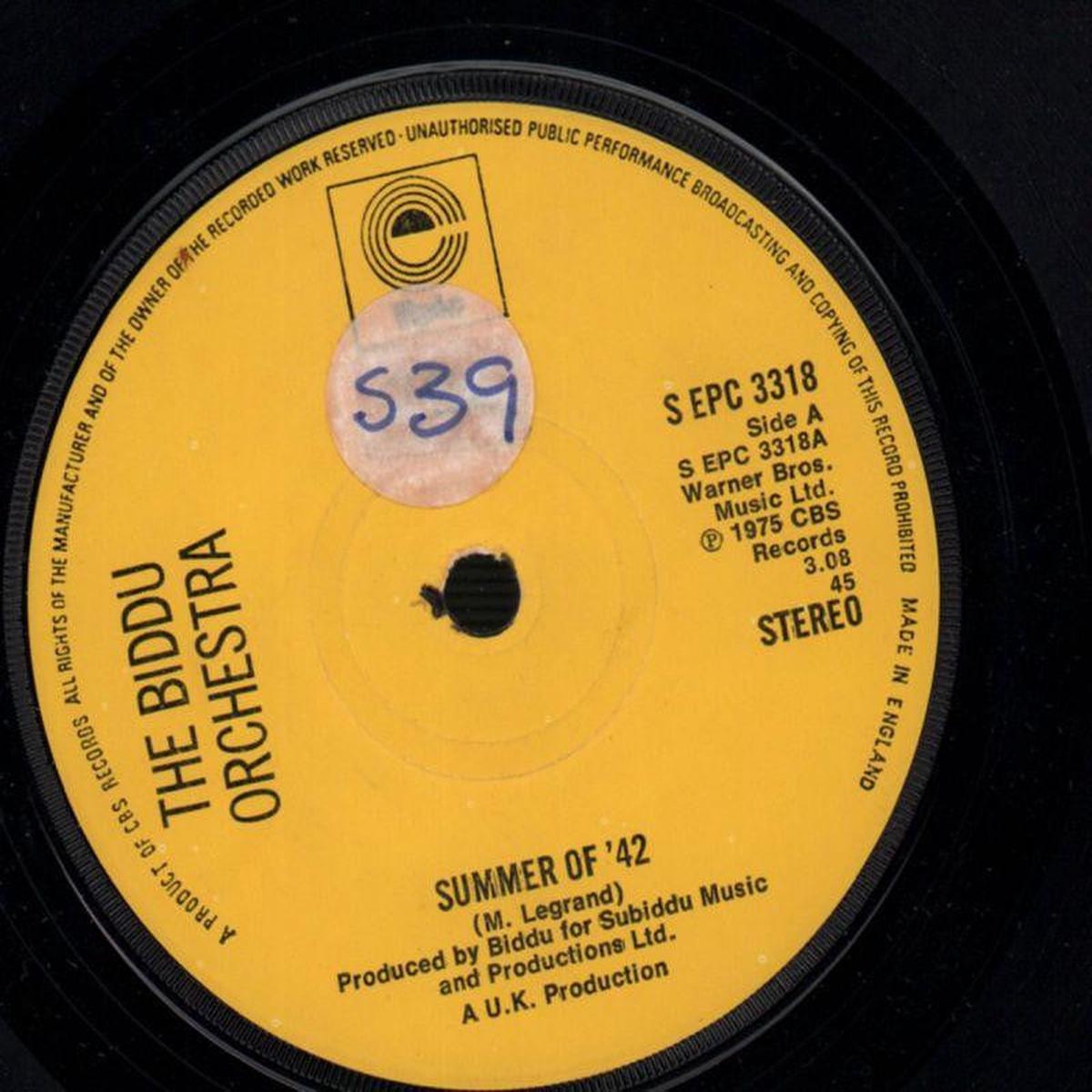 Summer Of 42 / Northern Dancer-Epic-7  Vinyl-VG/VG