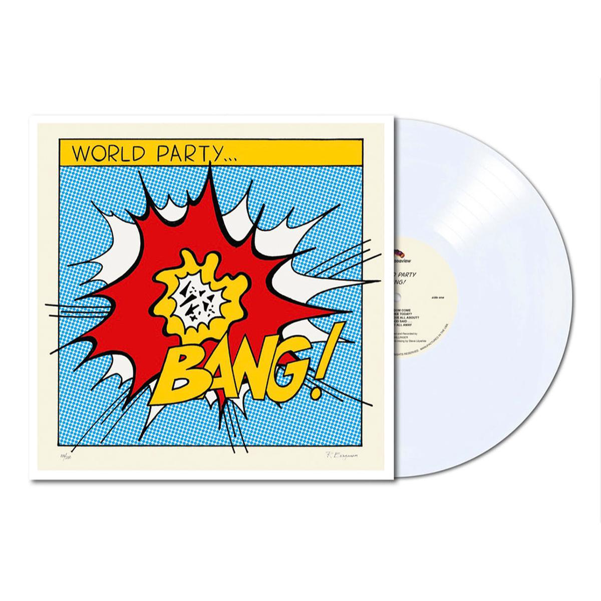WORLD PARTY Bang (Repress) 8211 LP 8211 White Vinyl