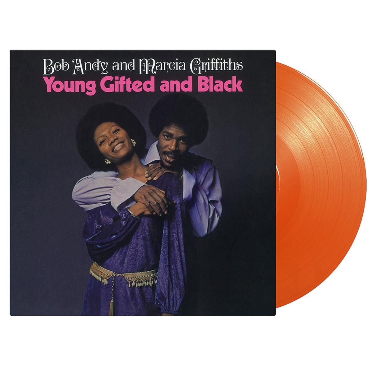 BOB ANDY AND MARCIA GRIFFITHS – Young Gifted And Black (Reissue) – LP – 180g Orange Vinyl [AUG 8]