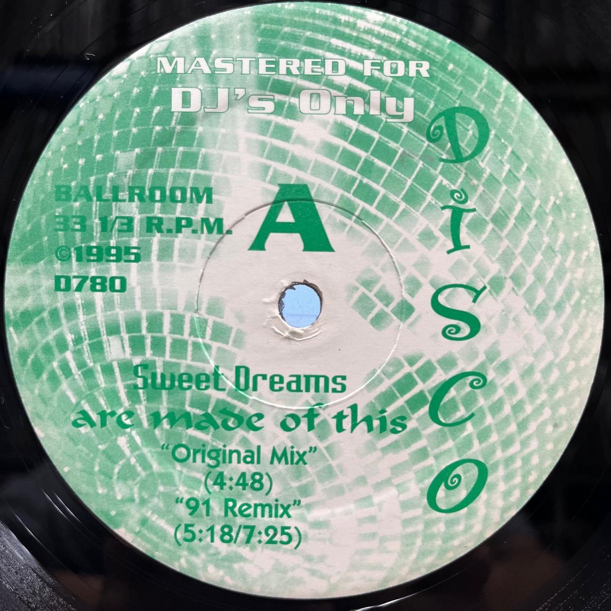 EURYTHMICS – DEPECHE MODE / Sweet Dreams (Are Made Of This) / Strange Love (D780, 12inch)