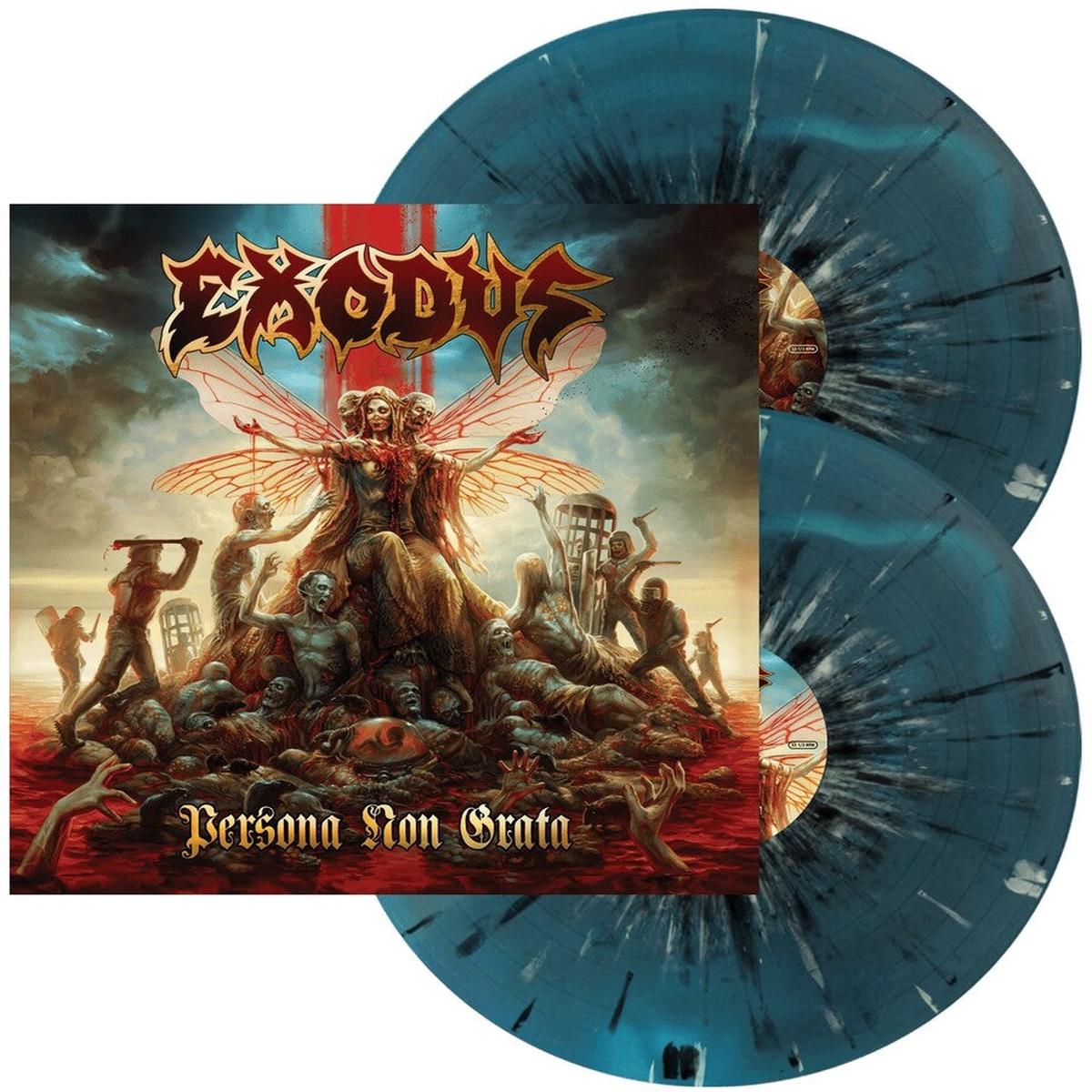 Exodus – Persona Non Grata (Blue Swirl W? Bone And Black Splatter Vinyl) (2 Lp’s) ((Vinyl)) – Default Title