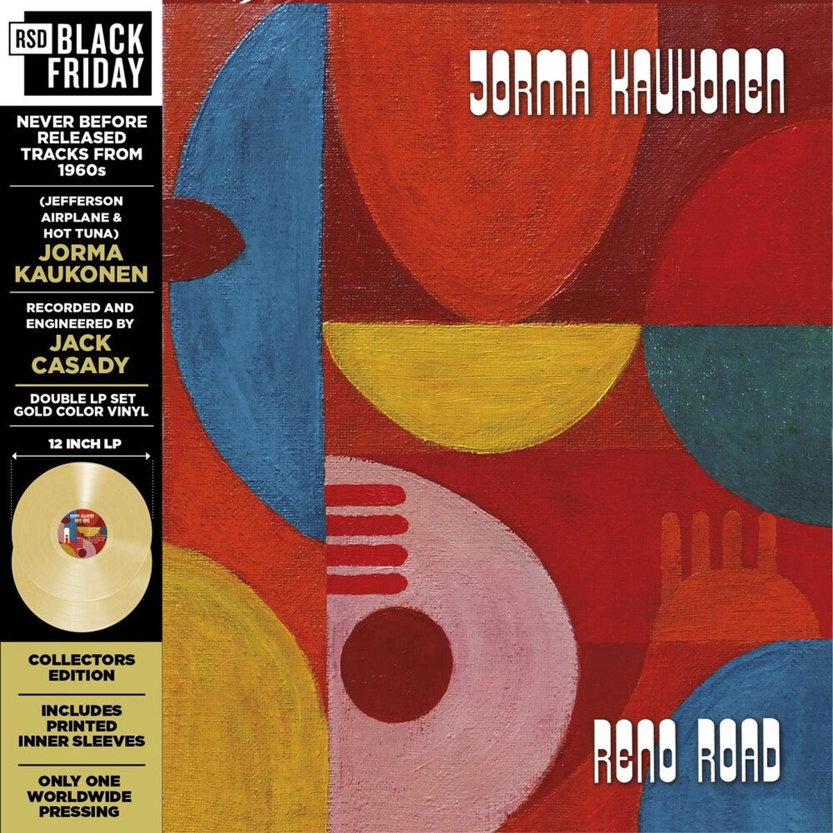 Jorma Kaukonen  / Casady,Jack – Reno Road: Unleased Tracks From The ’60’s (Rsd) [RSD Black Friday 2024]
