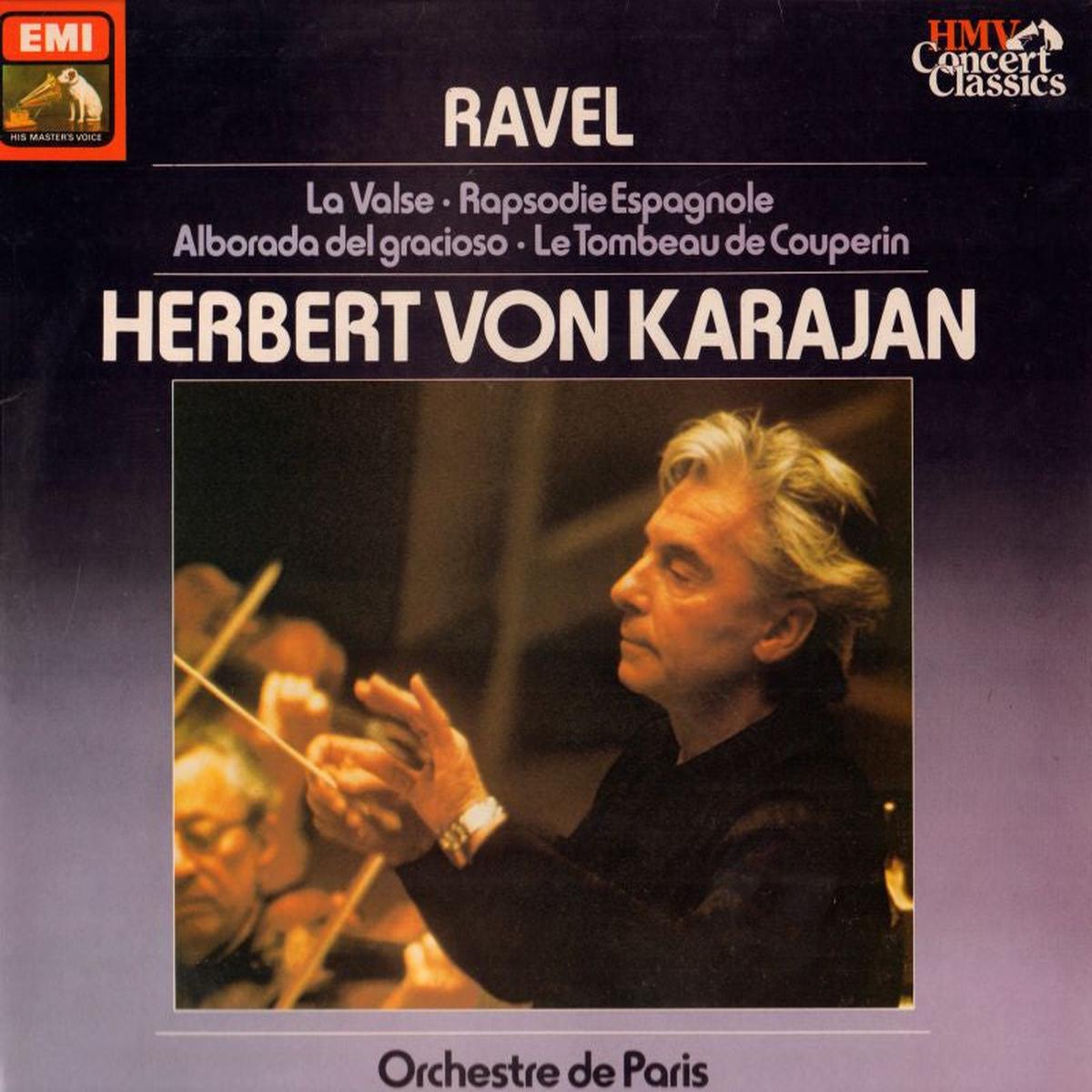 La Valse/ Karajan-HMV-Vinyl LP-Ex+/NM
