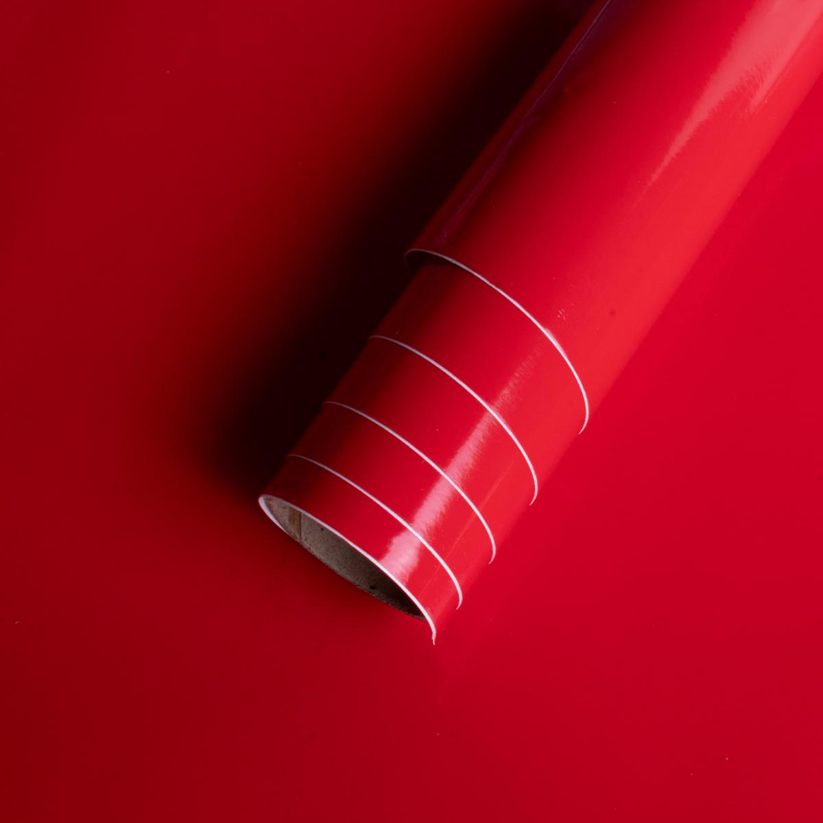 Vinyl Glossy Red 12Inch X 2ft 1Roll
