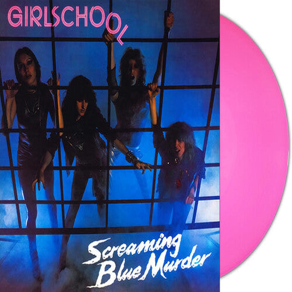 Girlschool Screaming Blue Murder (Hot Pink Colored Vinyl, Limited Edition, Gatefold LP Jacket) – Default Title