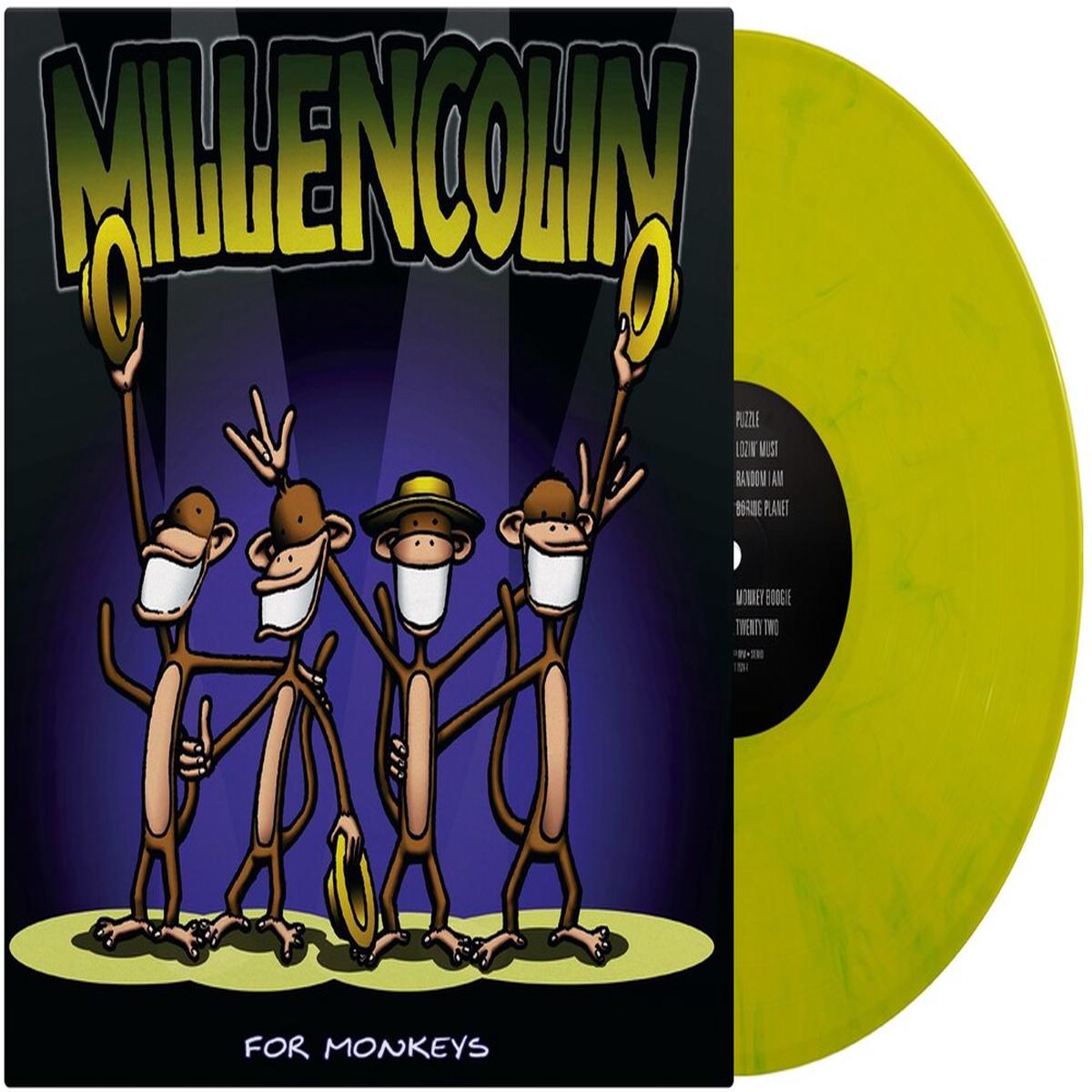 Millencolin – For Monkeys: 25th Anniversary Edition [Limited Edition Psychedelic Green LP]