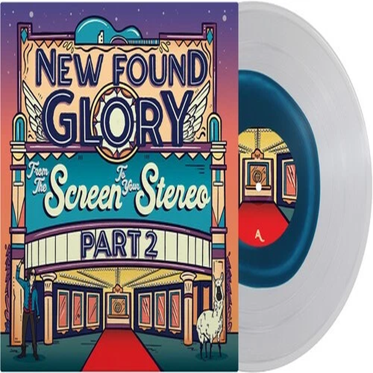 New Found Glory – From The Screen To Your Stereo 2 [New Vinyl LP] Blue, Clear Vi