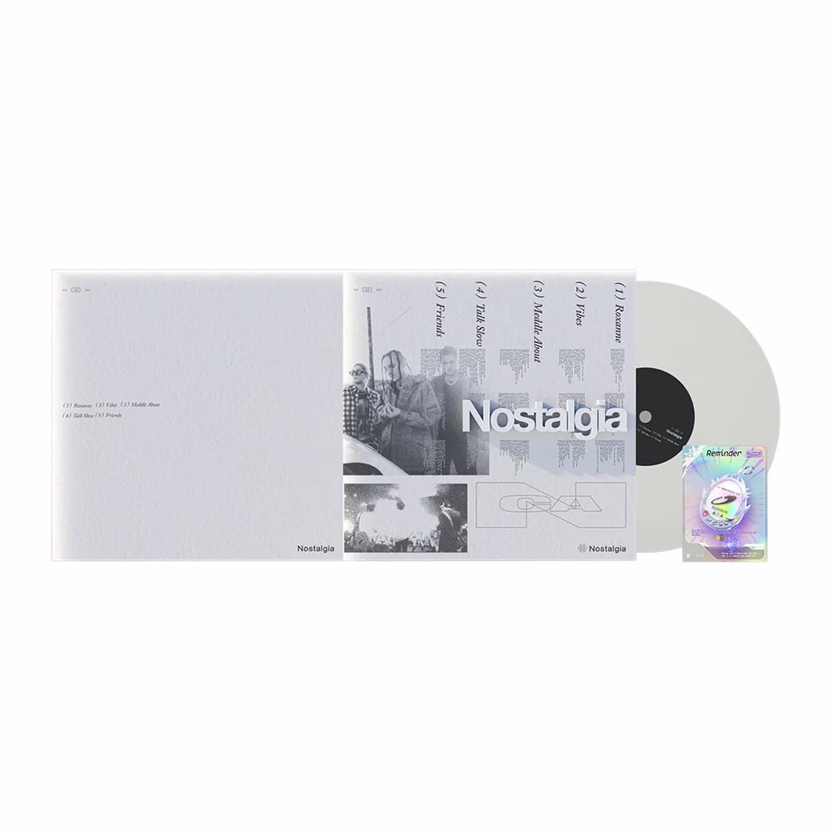 (PRE ORDER 4/24/26) Nostalgia (WHITE VINYL 12″) | – – POP *NEW/COLOR*