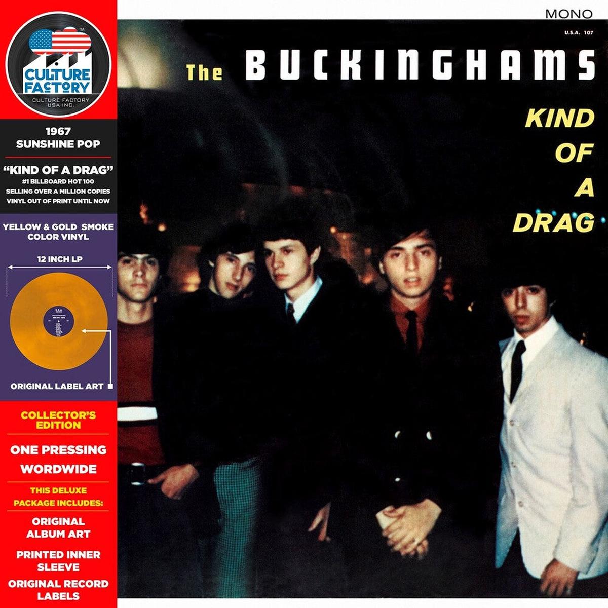 Buckinghams – Kind Of A Drag – Sunshine Yellow Burst [Colored Vinyl]