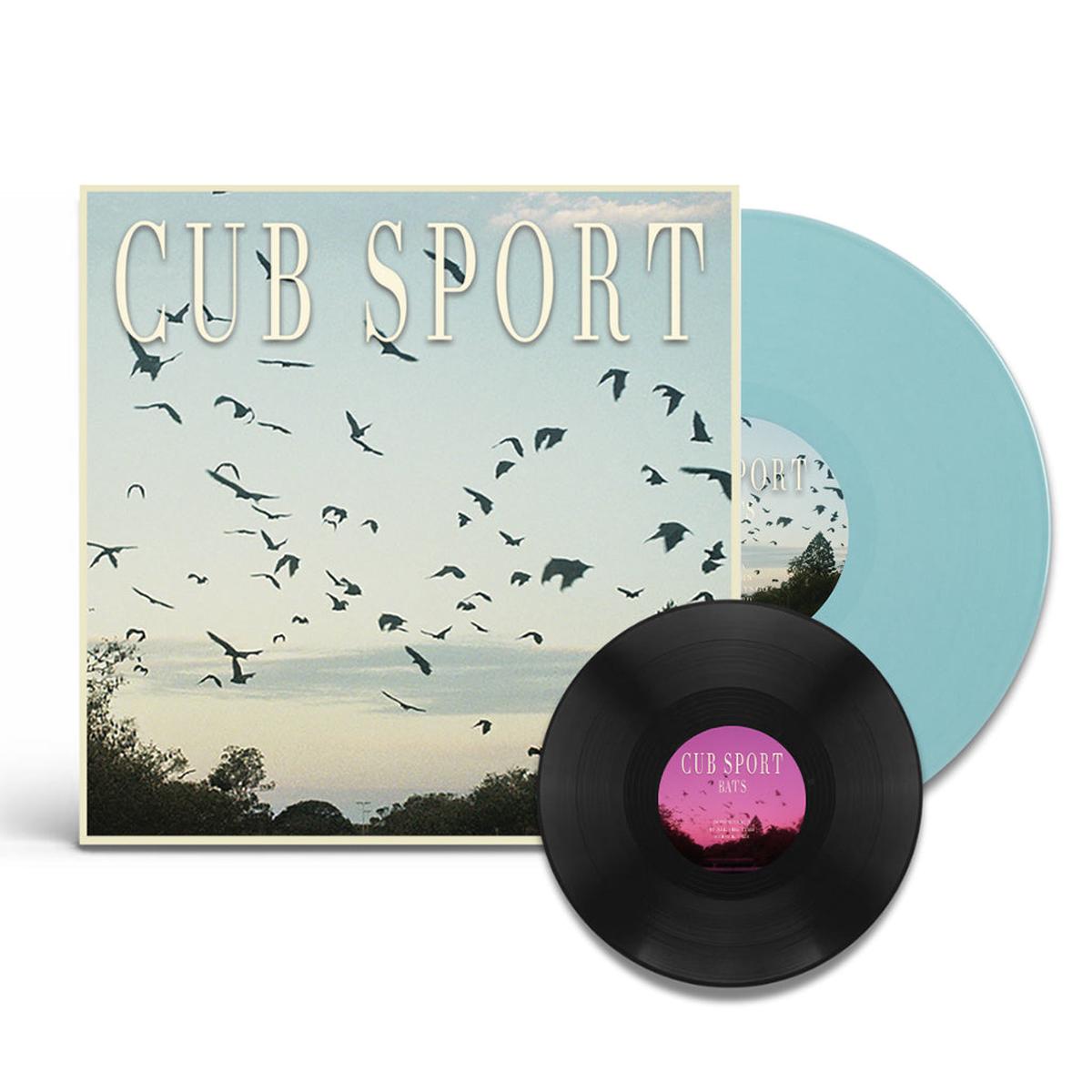 CUB SPORT – Bats – LP – Baby Blue Vinyl + Bonus 7” Black Purple Disc [JAN 31]