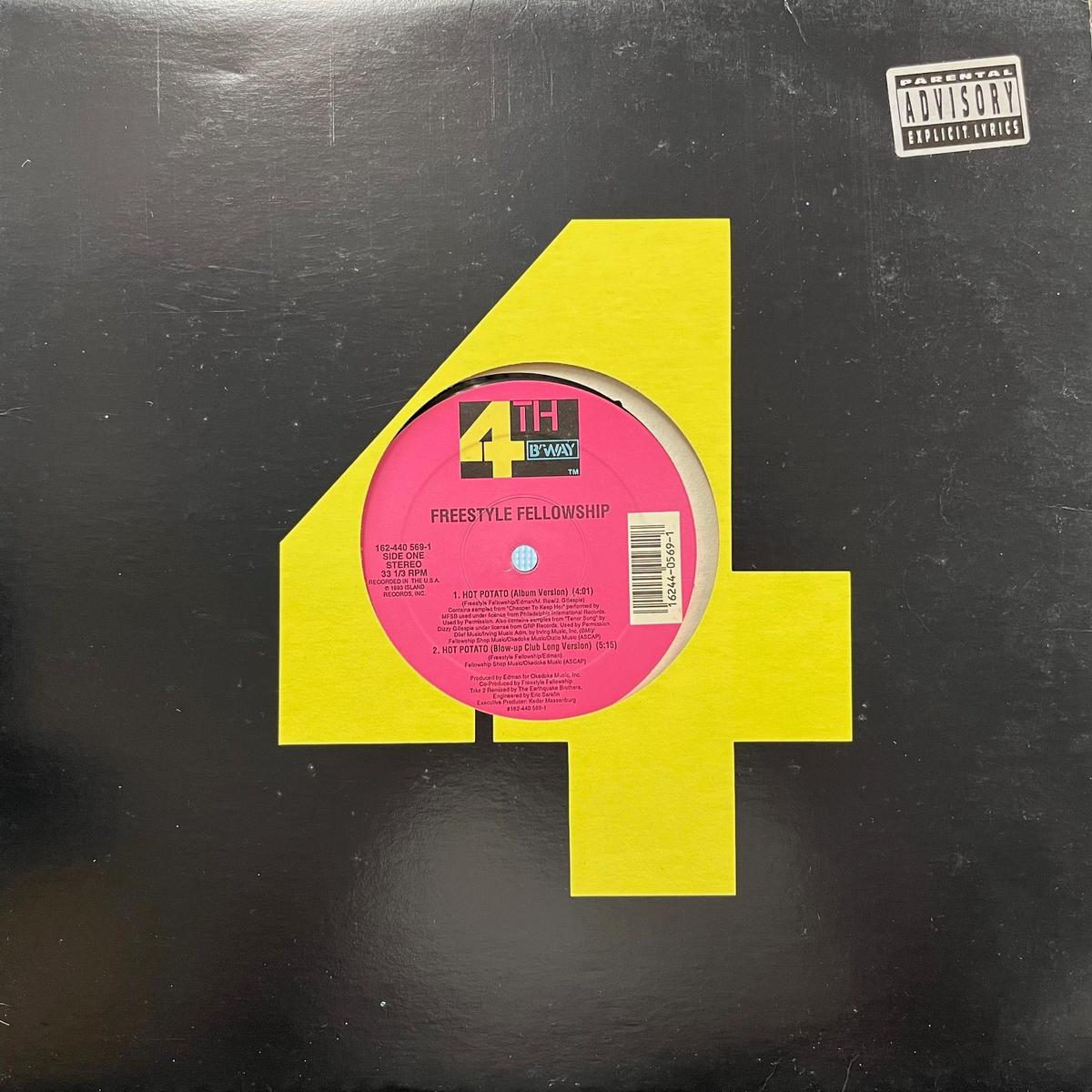 FREESTYLE FELLOWSHIP / Hot Potato (162-440 569-1, 12inch)