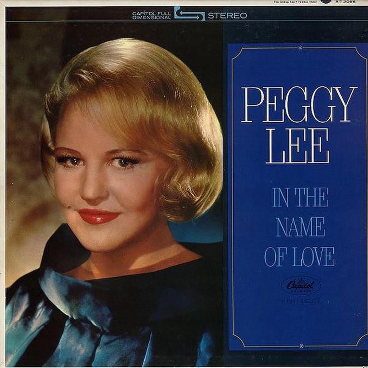Peggy Lee – In The Name Of Love – LP