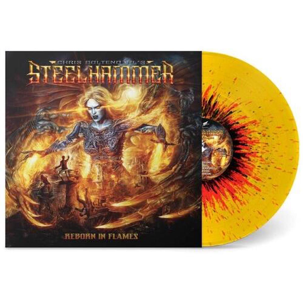 Reborn In Flames – Yellow Orange Black – Limited Edition Vinyl LP (YellowOrangeBlack)