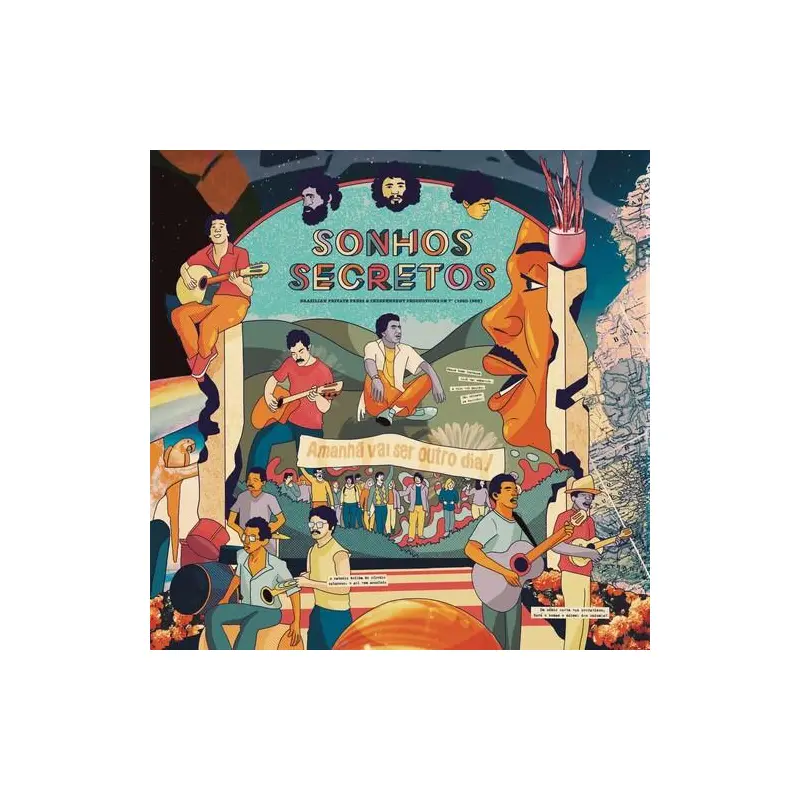 Sonhos Secretos (Various Artists) Orange – Vinyl LP (Orange)