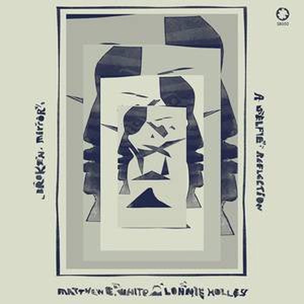 WHITE MATTHEW E & LONNIE HOLLEY-BROKEN MIRROR: A SELFIE REFLECTION PINK VINYL LP *NEW*