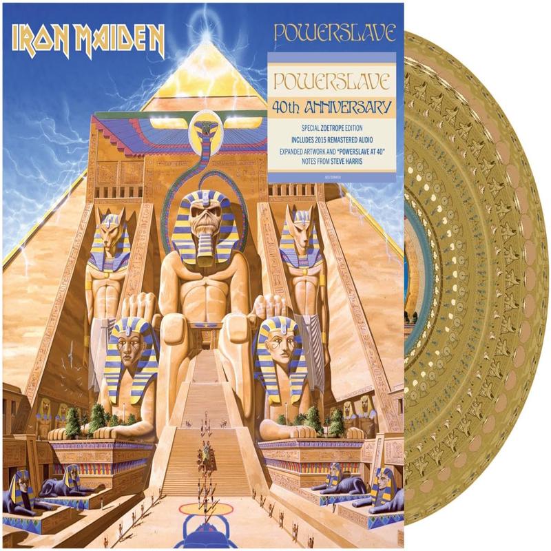 Iron Maiden – Powerslave (Zoetrope) Vinyl New